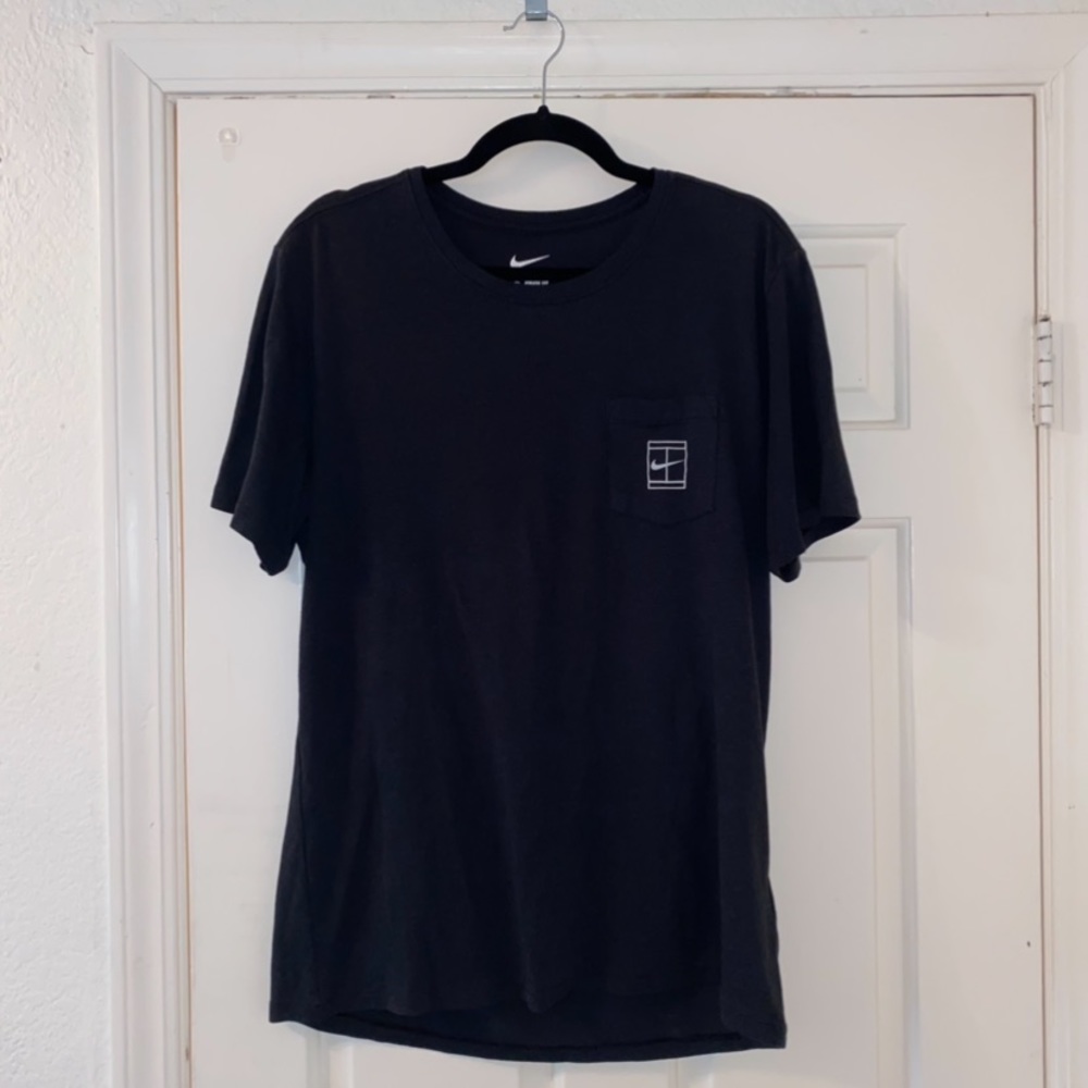 Nike Tennis T-Shirt Black
